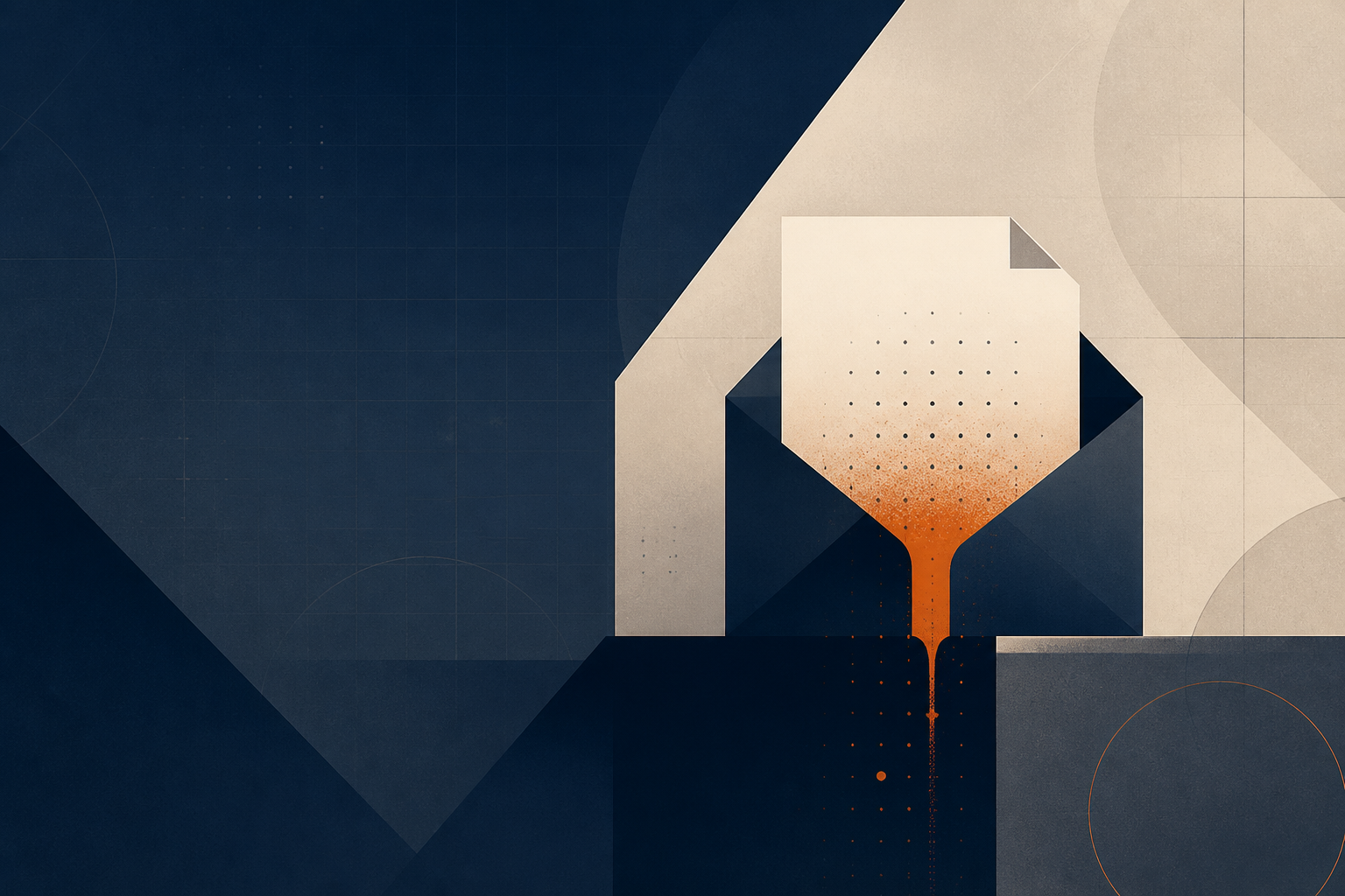 Editorial illustration for The Profit Leak in Your PDF Inboxes