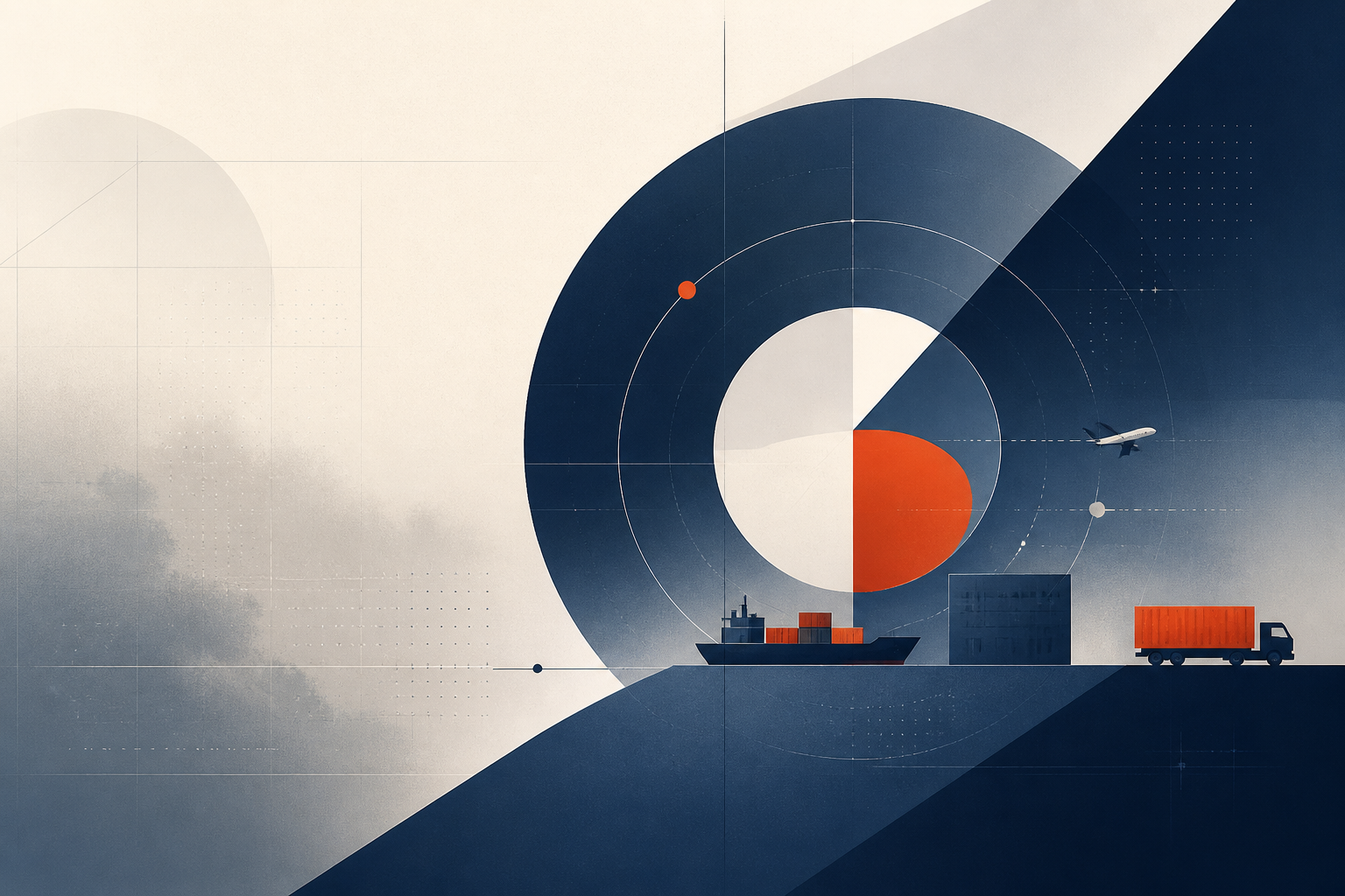 Editorial illustration for The Strategic Logic of NAICS Codes for Logistics Market Dominance
