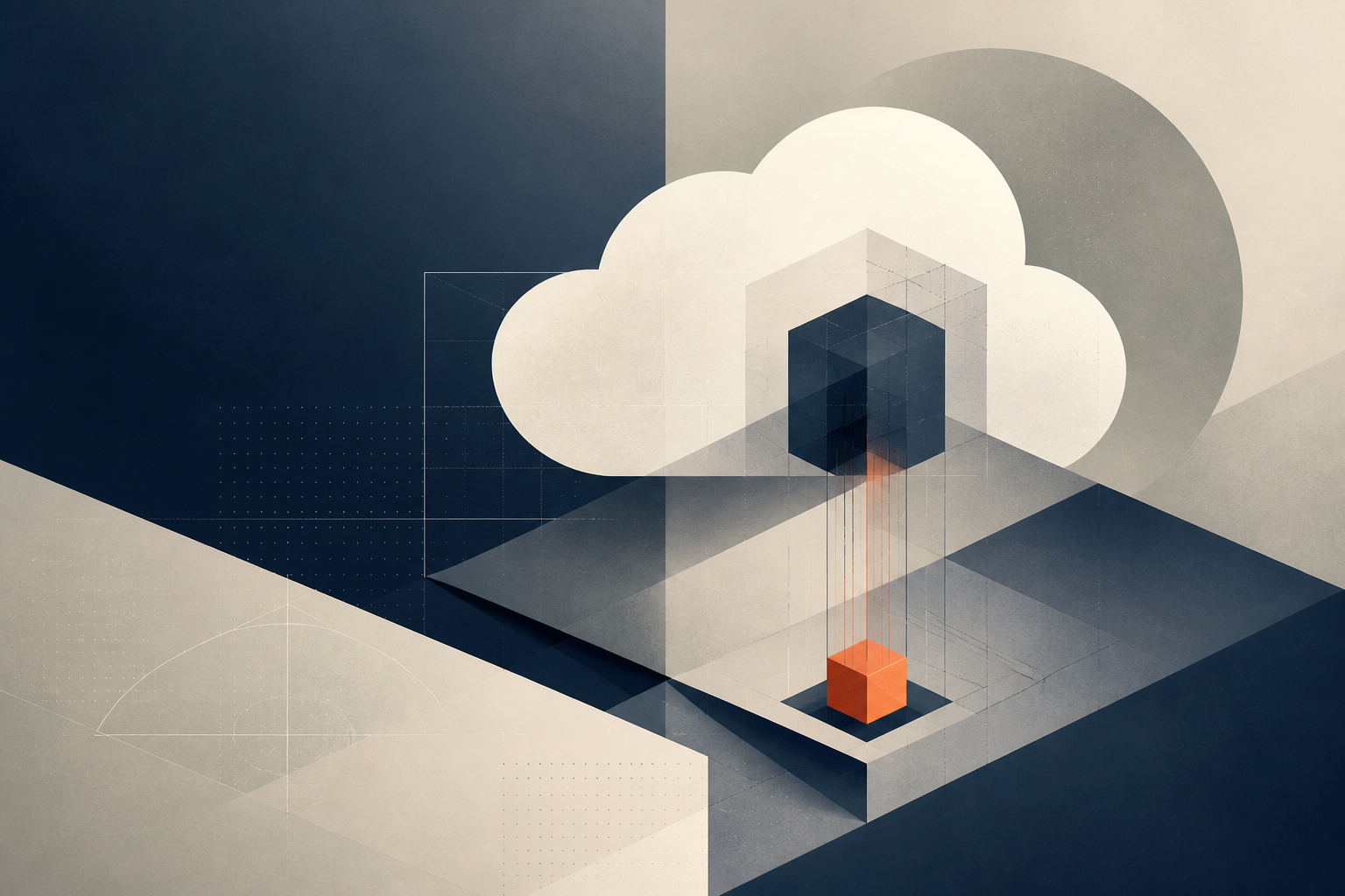 Editorial illustration for The Lift and Shift Trap: Why Cloud-Resident Software Is Killing Your Scale