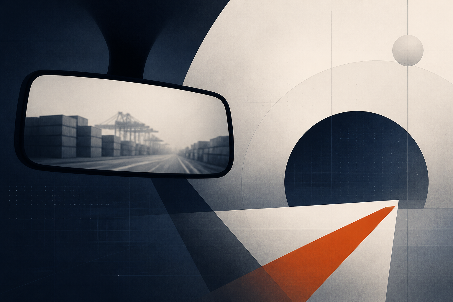 Editorial illustration for Stop Managing by the Rearview Mirror: What COOs Actually Need from a Logistics Dashboard
