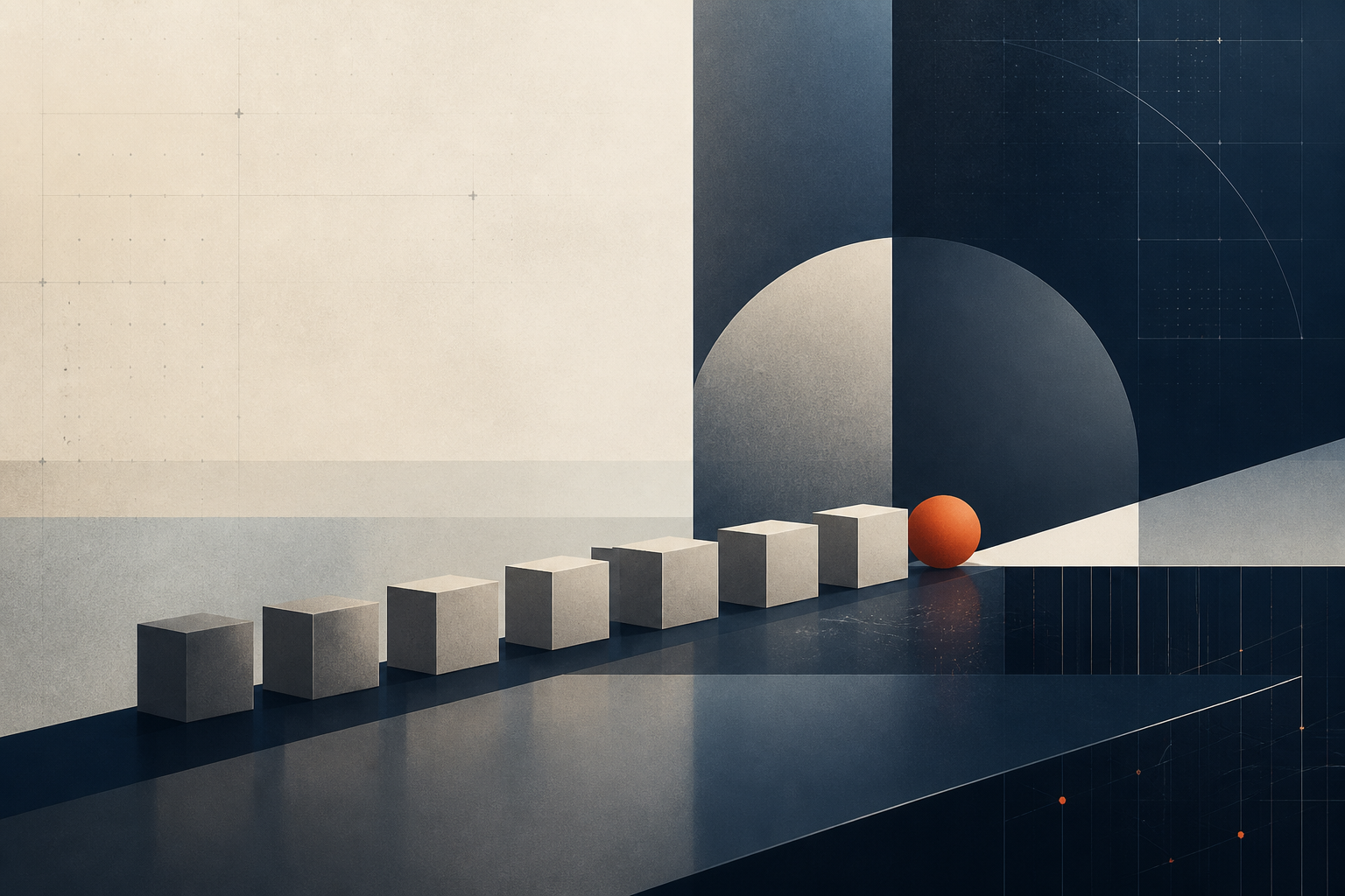 Editorial illustration for The High Cost of Standardizing on Mediocrity