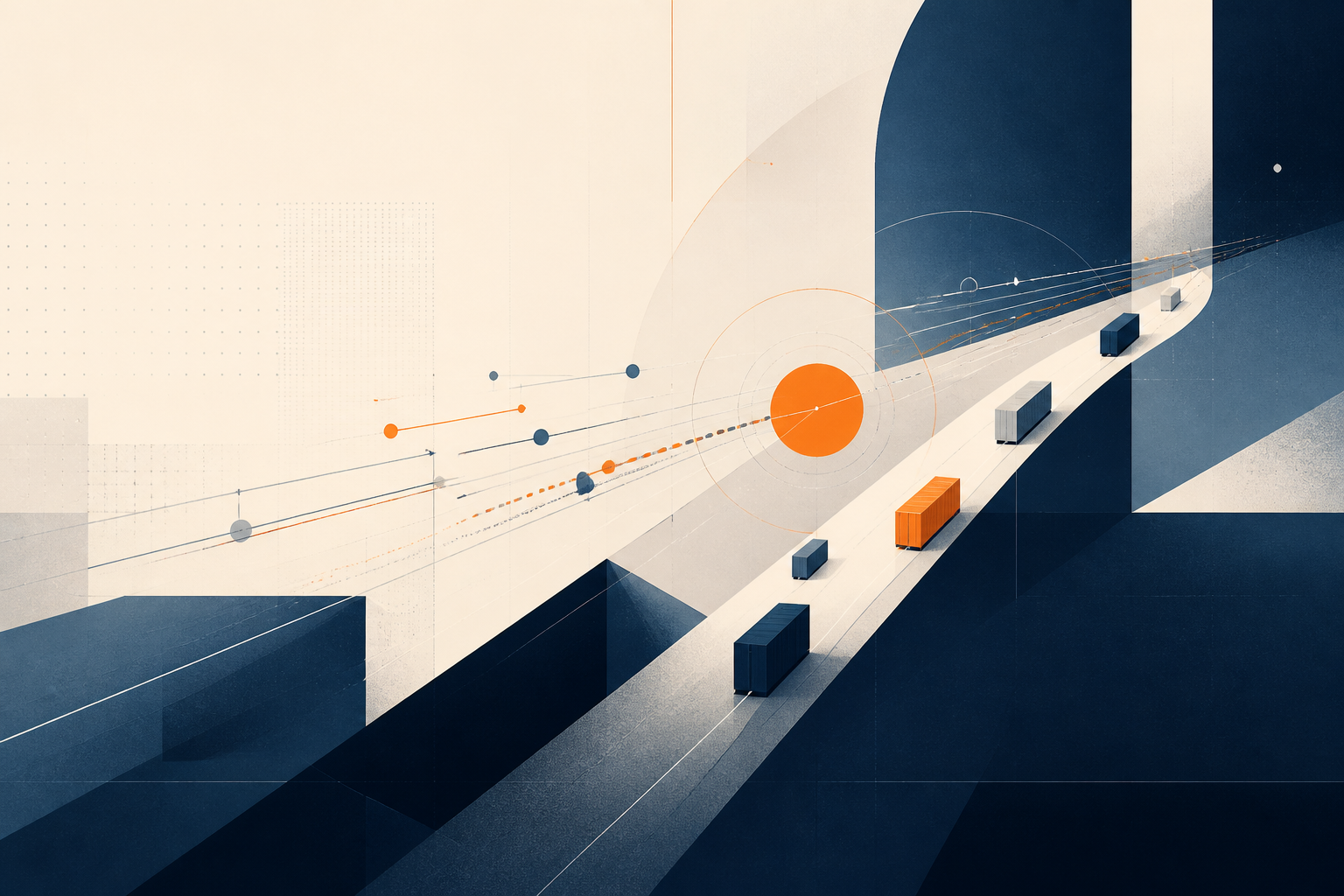 Editorial illustration for Moving Beyond Batch: The Case for Event-Driven Logistics