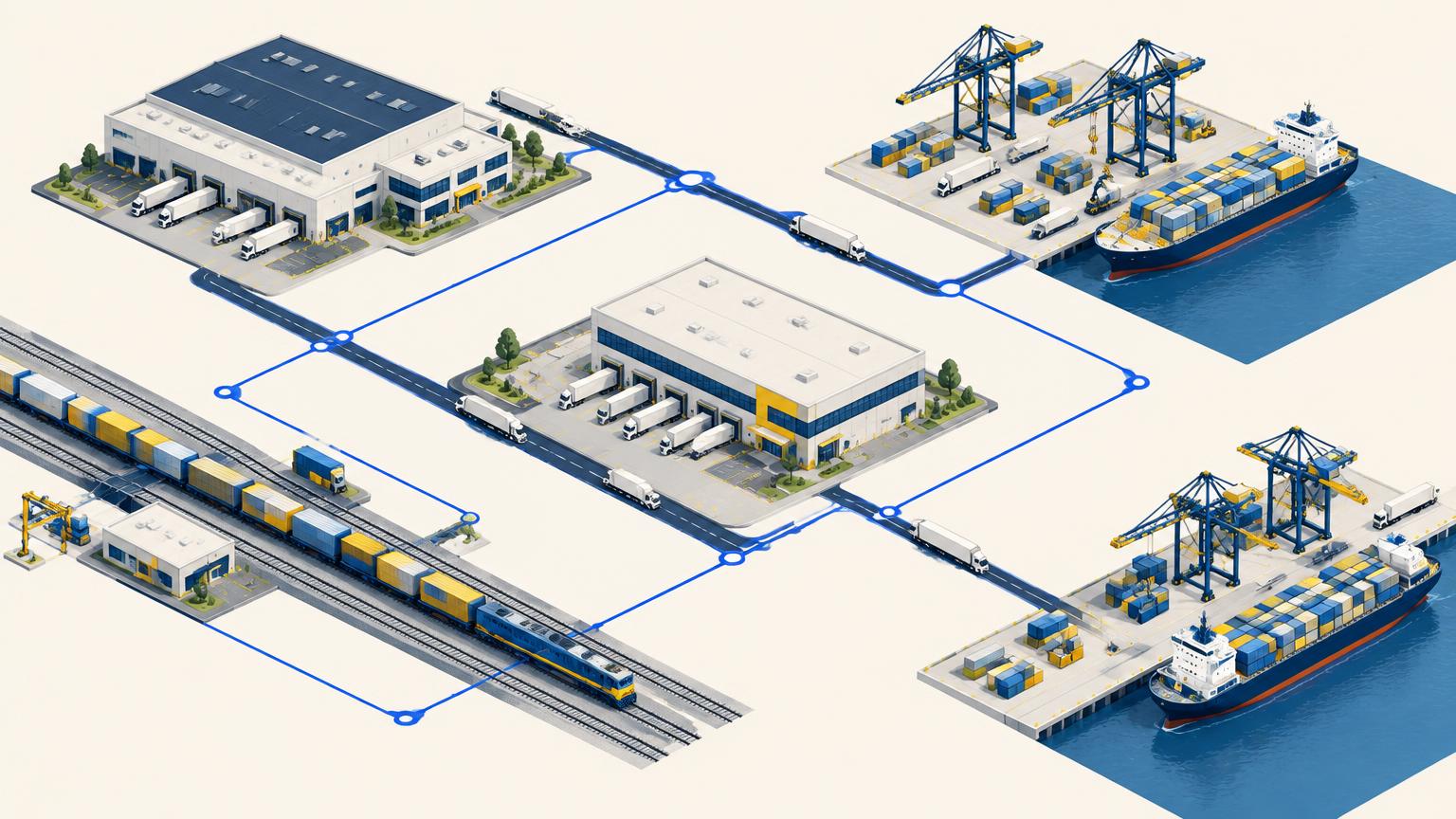 Editorial illustration for The 2030 Roadmap: Moving from Legacy Logistics to Intelligent Infrastructure